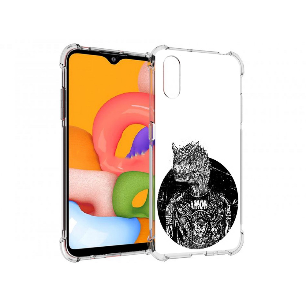Чехол MyPads Tocco для Samsung Galaxy A01 динозавр в куртке (PT144711.509.328), Прозрачный, Tocco
Чехол MyPads Tocco для Samsung Galaxy A01 динозавр в куртке (PT144711.509.328), Прозрачный, Tocco