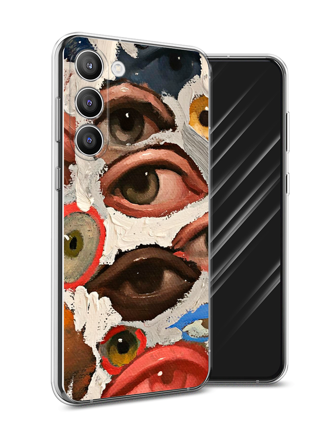 Чехол Awog на Samsung Galaxy S23 Plus 5G "Глаза масляная живопись", Серый;бежевый;красный, 2107450-7
Чехол Awog на Samsung Galaxy S23 Plus 5G "Глаза масляная живопись", Серый;бежевый;красный, 2107450-7