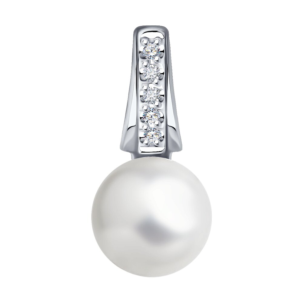 Кулон из белого золота Diamant 52-230-01830-1, бриллиант/жемчуг культивированный, 52-230-01830-1
Кулон из белого золота Diamant 52-230-01830-1, бриллиант/жемчуг культивированный, 52-230-01830-1