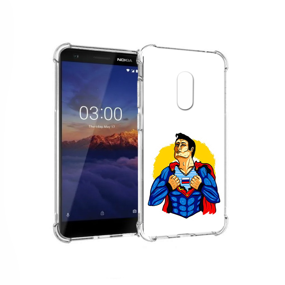 Чехол MyPads Tocco для Nokia 3.1 русский супермен (PT114125.119.591), Прозрачный, Tocco
Чехол MyPads Tocco для Nokia 3.1 русский супермен (PT114125.119.591), Прозрачный, Tocco