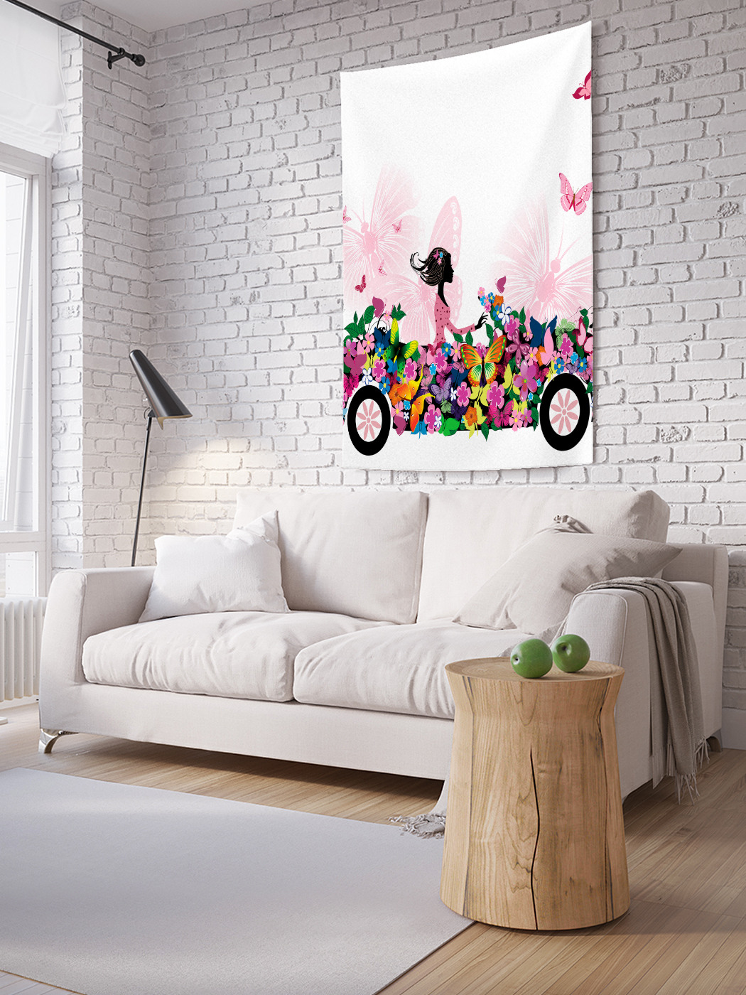 Вертикальное фотопанно на стену JoyArty Цветущая машина в бабочках 150x200 см, Цветущая машина в бабочках
Вертикальное фотопанно на стену JoyArty Цветущая машина в бабочках 150x200 см, Цветущая машина в бабочках