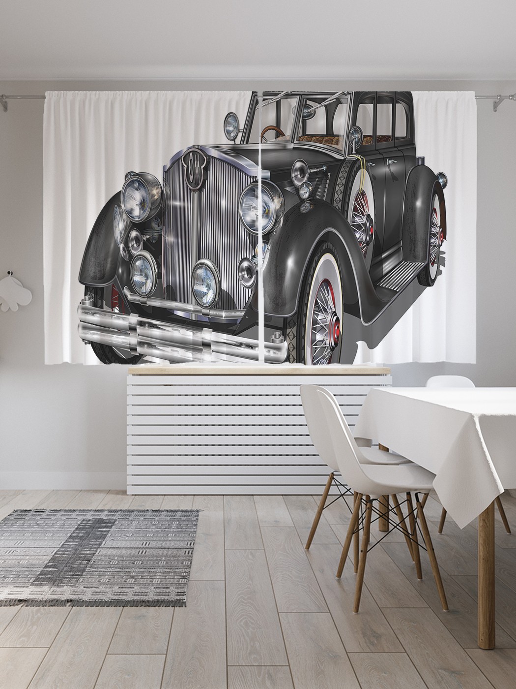 Классические шторы JoyArty "Шикарное авто ретро", серия Oxford DeLux, 2 полотна 145x180 см, Шикарное авто ретро
Классические шторы JoyArty "Шикарное авто ретро", серия Oxford DeLux, 2 полотна 145x180 см, Шикарное авто ретро