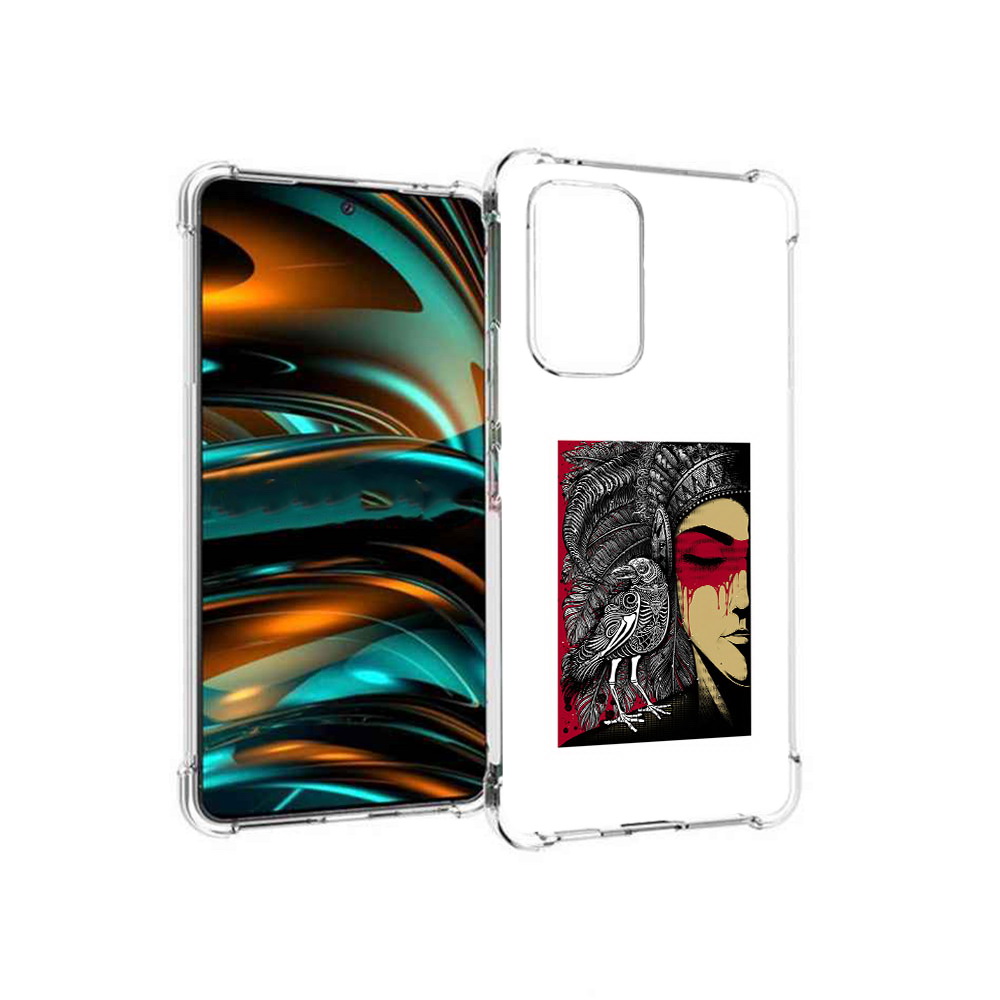 Чехол MyPads Tocco для Samsung Galaxy A53 5G девушка с вороном в абстракции, Прозрачный, Tocco
Чехол MyPads Tocco для Samsung Galaxy A53 5G девушка с вороном в абстракции, Прозрачный, Tocco