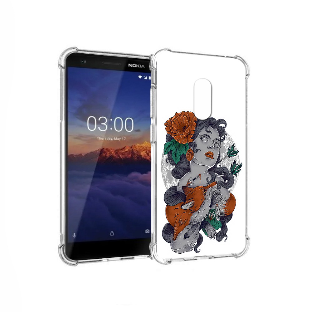 Чехол MyPads Tocco для Nokia 3.1 темная девушка с лисой (PT114125.119.639), Прозрачный, Tocco
Чехол MyPads Tocco для Nokia 3.1 темная девушка с лисой (PT114125.119.639), Прозрачный, Tocco