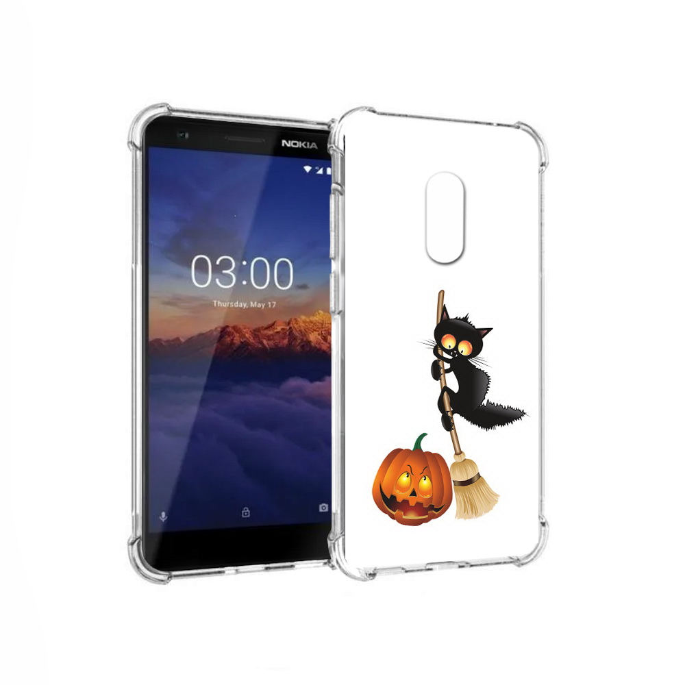 Чехол MyPads Tocco для Nokia 3.1 хэлуинский котик (PT114125.119.667), Прозрачный, Tocco
Чехол MyPads Tocco для Nokia 3.1 хэлуинский котик (PT114125.119.667), Прозрачный, Tocco