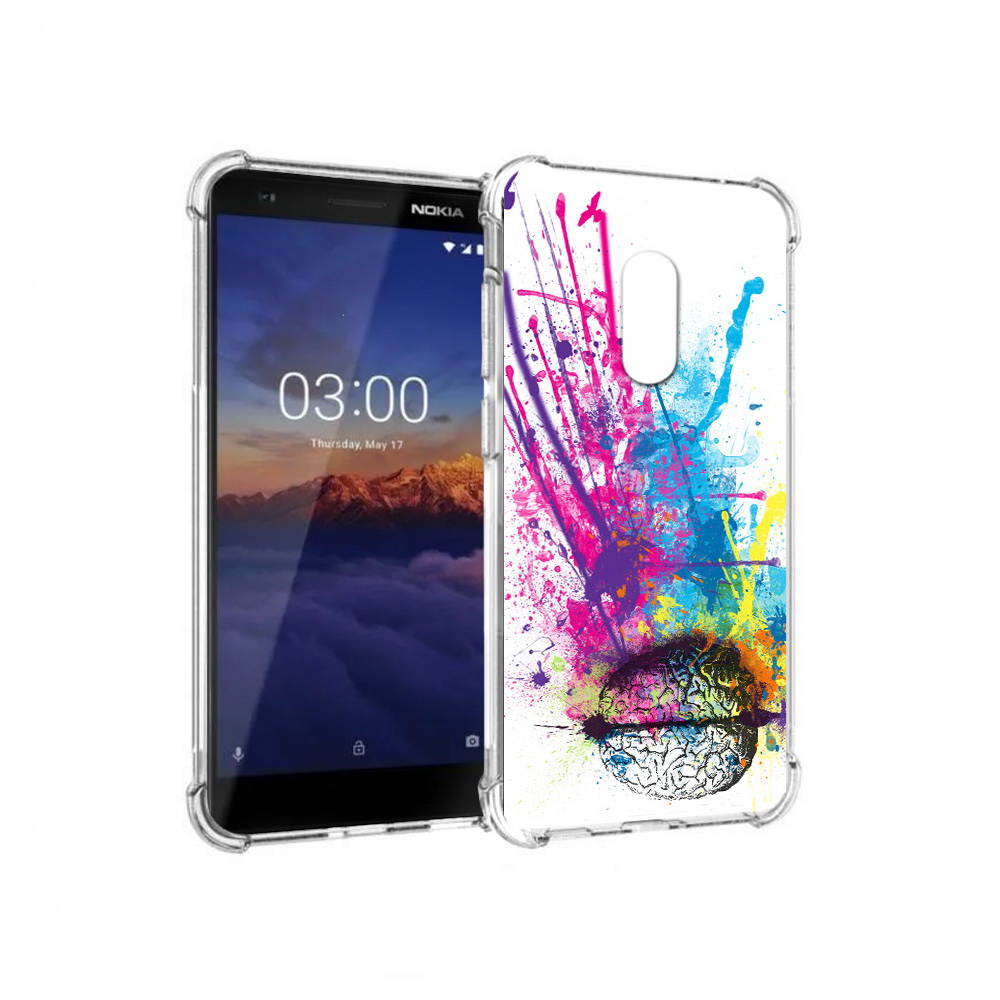 Чехол MyPads Tocco для Nokia 3.1 яркий красочный мозг (PT114125.119.710), Прозрачный, Tocco
Чехол MyPads Tocco для Nokia 3.1 яркий красочный мозг (PT114125.119.710), Прозрачный, Tocco