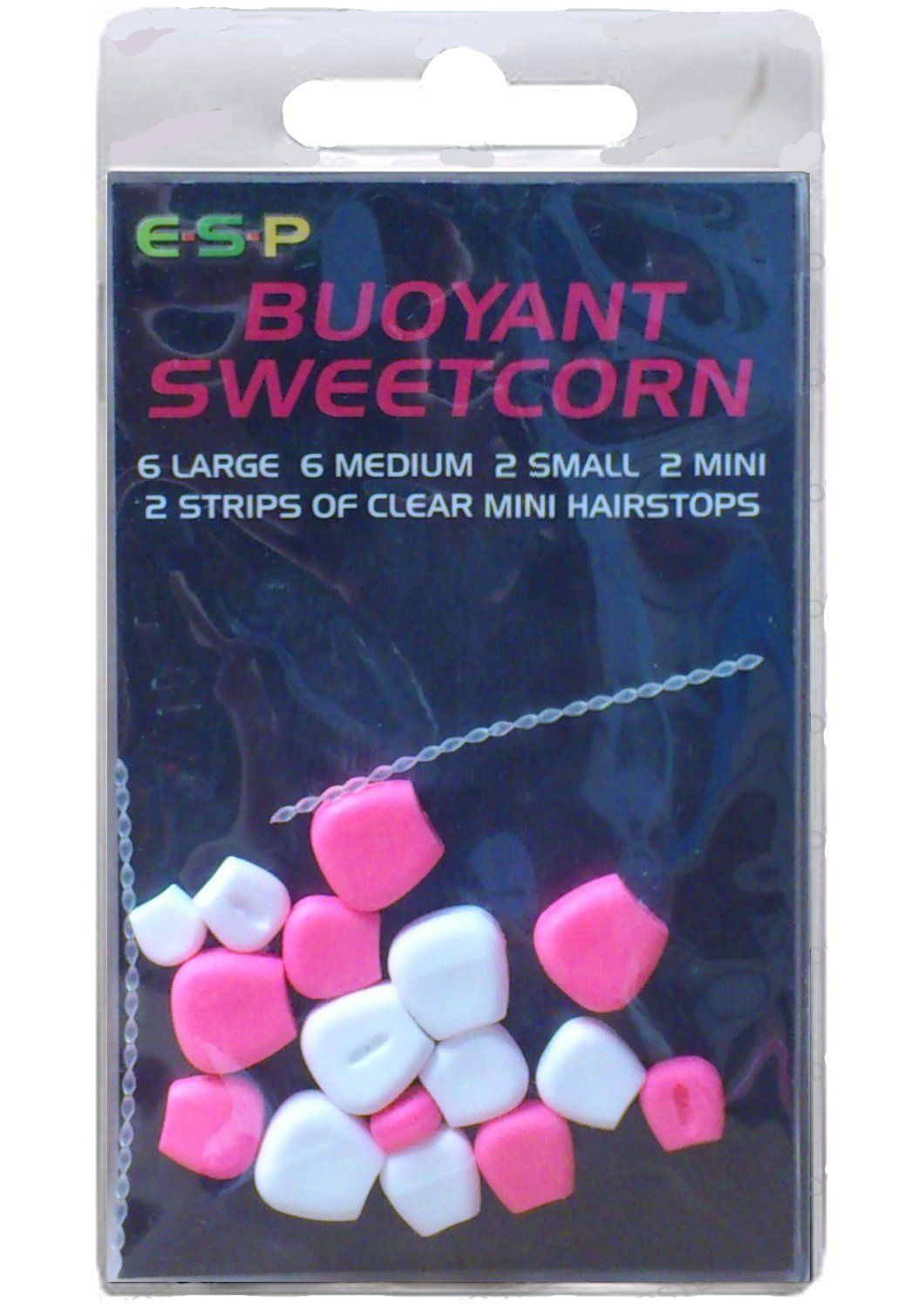 Плавающие приманки E-S-P Fluoro Buoyant Sweetcorn - Pink/White - 16шт., Buoyant Sweetcorn
Плавающие приманки E-S-P Fluoro Buoyant Sweetcorn - Pink/White - 16шт., Buoyant Sweetcorn