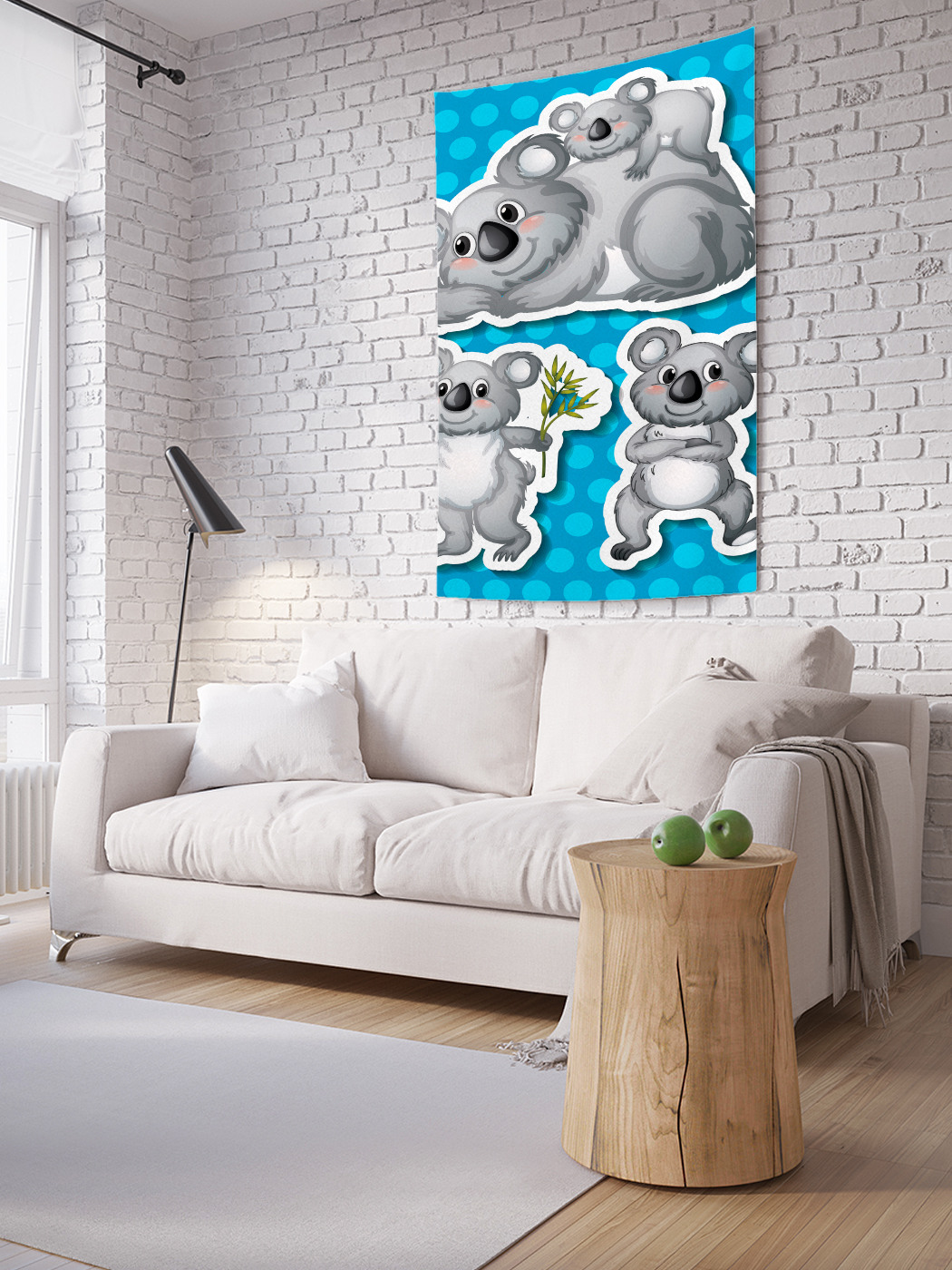 Вертикальное фотопанно на стену JoyArty Дружные коалы 150x200 см, Дружные коалы
Вертикальное фотопанно на стену JoyArty Дружные коалы 150x200 см, Дружные коалы