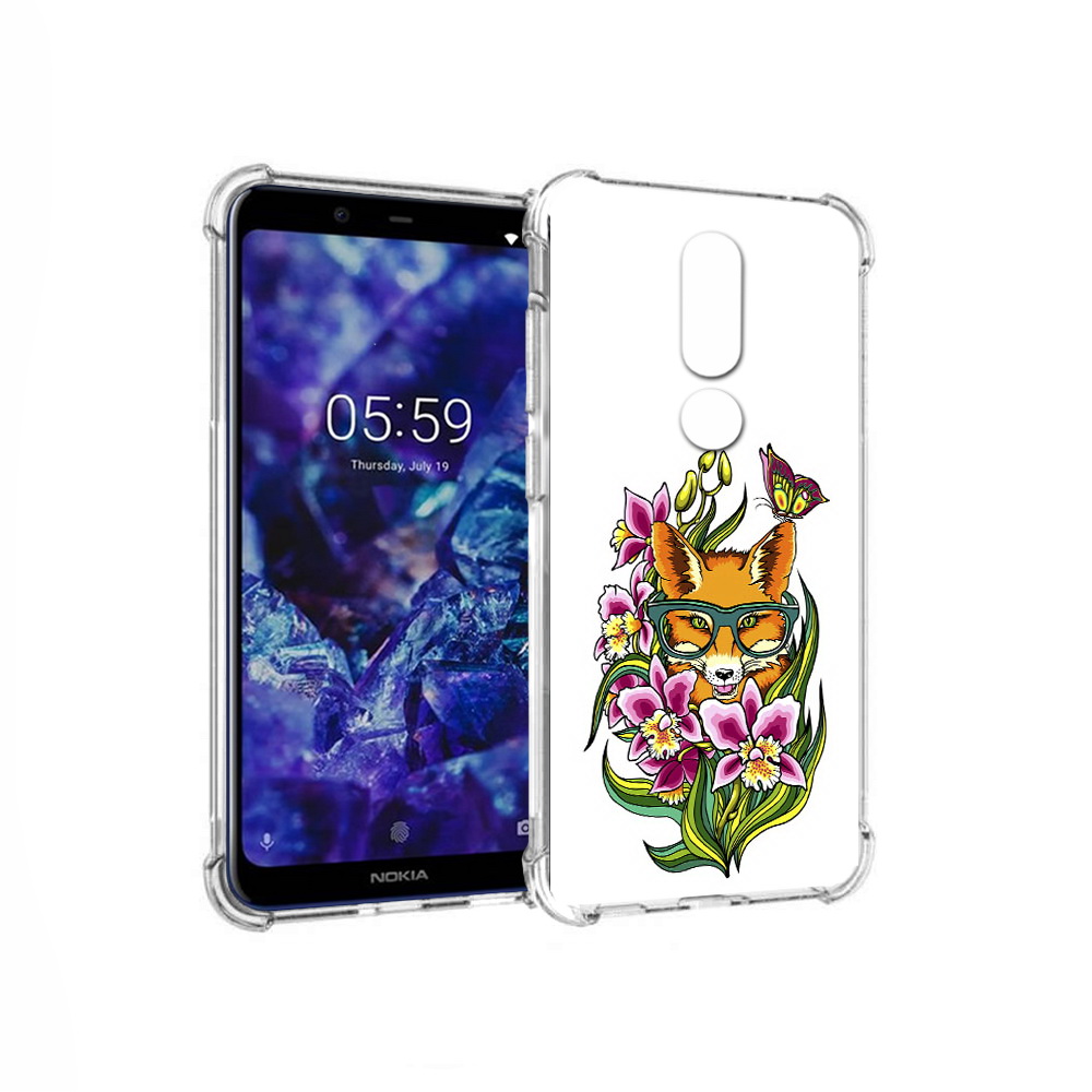 Чехол MyPads Tocco для Nokia 5.1 Plus Лиса в цветах (PT119548.120.108), Прозрачный, Tocco
Чехол MyPads Tocco для Nokia 5.1 Plus Лиса в цветах (PT119548.120.108), Прозрачный, Tocco