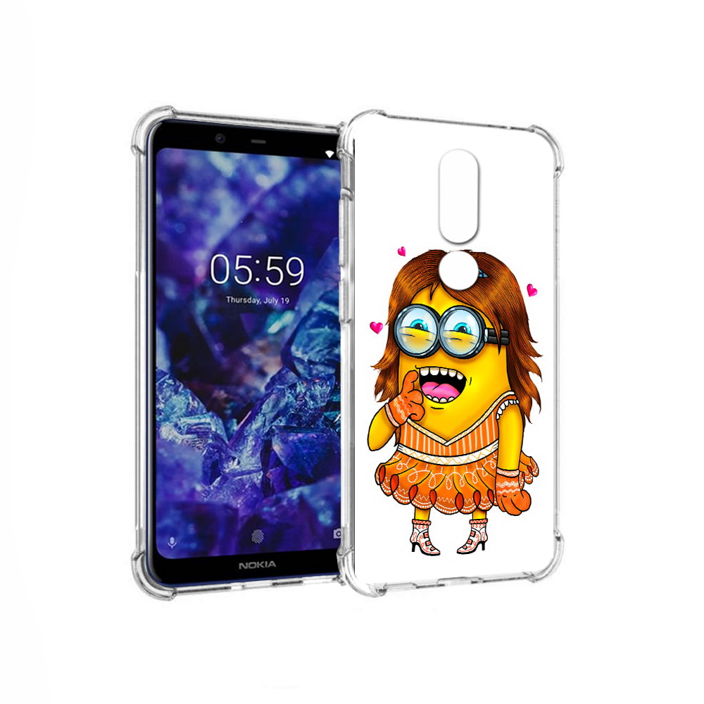 Чехол MyPads Tocco для Nokia 5.1 Plus Миньон девочка (PT119548.120.116), Прозрачный, Tocco
Чехол MyPads Tocco для Nokia 5.1 Plus Миньон девочка (PT119548.120.116), Прозрачный, Tocco