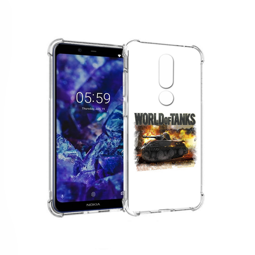 Чехол MyPads Tocco для Nokia 5.1 Plus Мир танков-2 (PT119548.120.118), Прозрачный, Tocco
Чехол MyPads Tocco для Nokia 5.1 Plus Мир танков-2 (PT119548.120.118), Прозрачный, Tocco