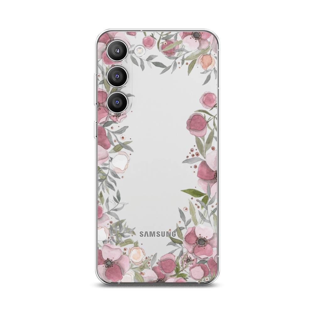 Чехол Awog на Samsung Galaxy S23 Plus 5G "Розовая цветочная рамка", Розовый;зеленый, 2107450-8
Чехол Awog на Samsung Galaxy S23 Plus 5G "Розовая цветочная рамка", Розовый;зеленый, 2107450-8