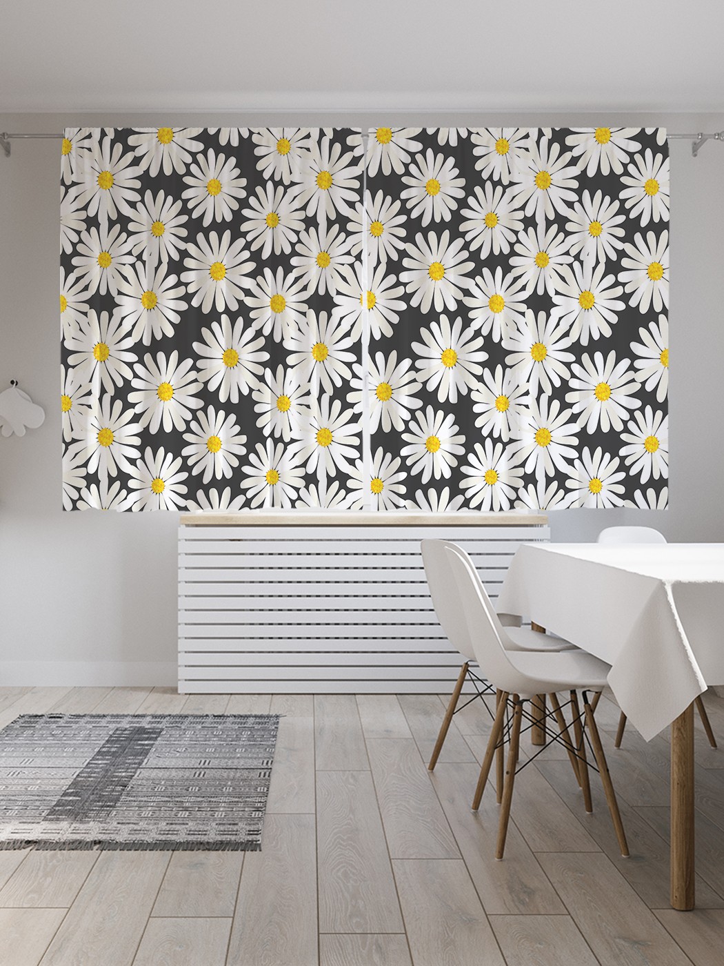 Классические шторы JoyArty "Строгий стиль ромашек", Oxford DeLux, 2 полотна 145x180 см, Строгий стиль ромашек
Классические шторы JoyArty "Строгий стиль ромашек", Oxford DeLux, 2 полотна 145x180 см, Строгий стиль ромашек