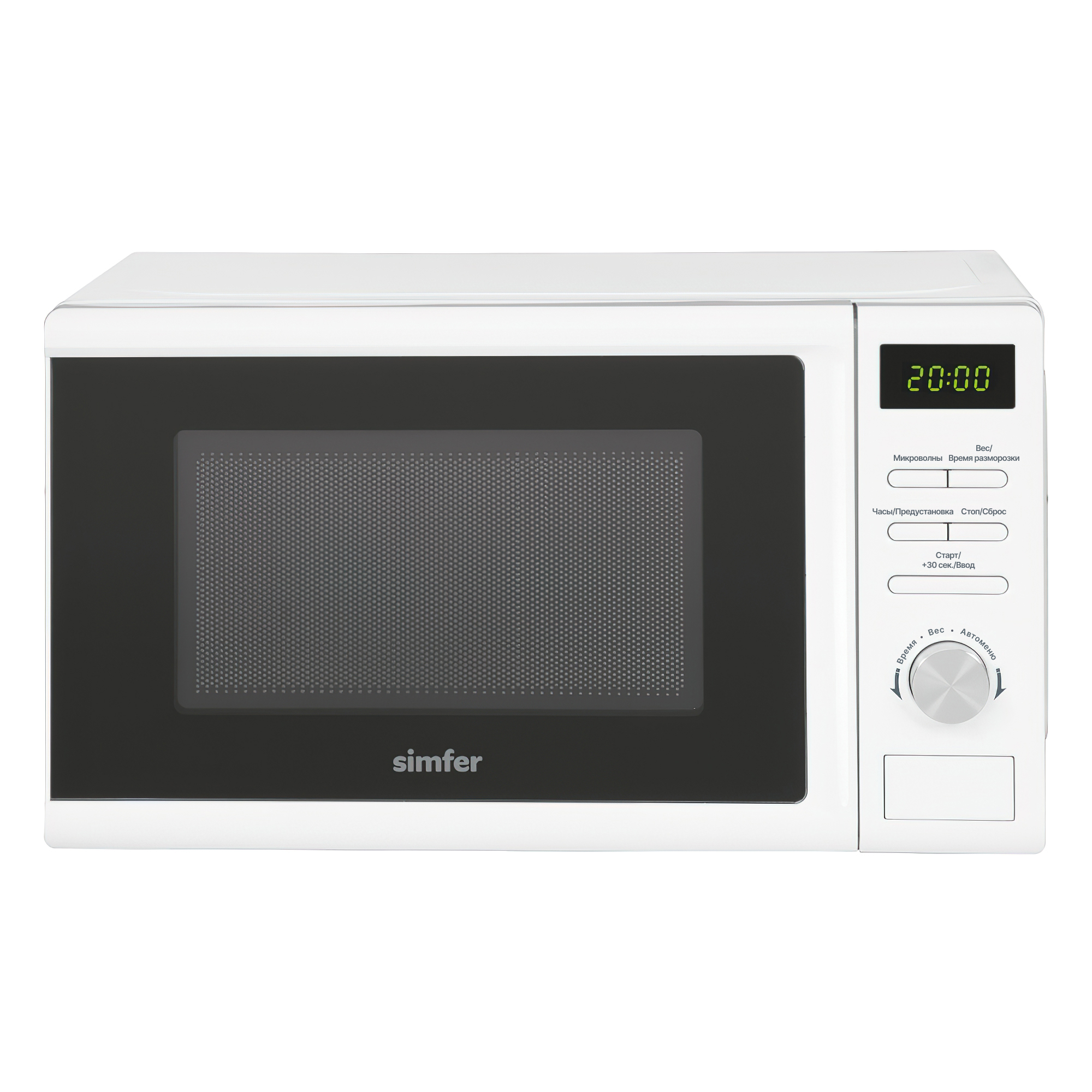 фото Микроволновая печь соло simfer md2250 white