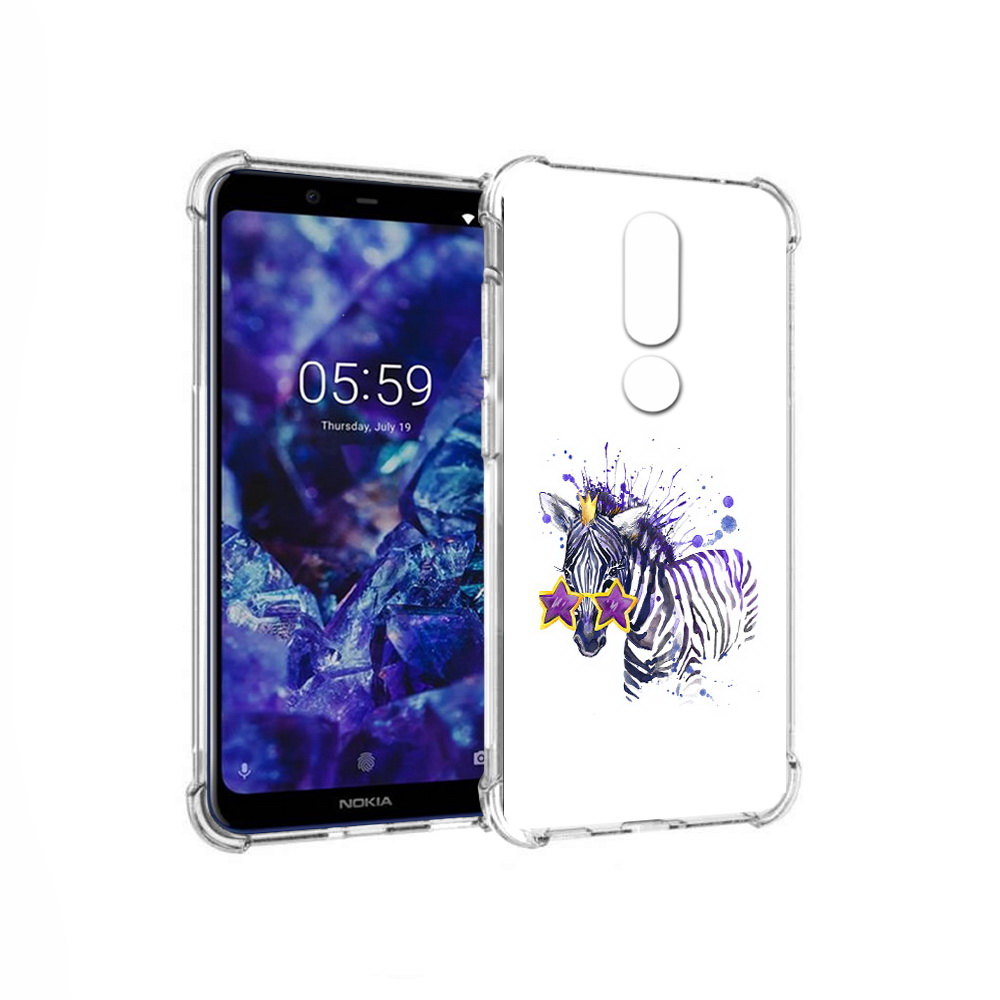 Чехол MyPads Tocco для Nokia 5.1 Plus акварельная зебра (PT119548.120.215), Прозрачный, Tocco
Чехол MyPads Tocco для Nokia 5.1 Plus акварельная зебра (PT119548.120.215), Прозрачный, Tocco