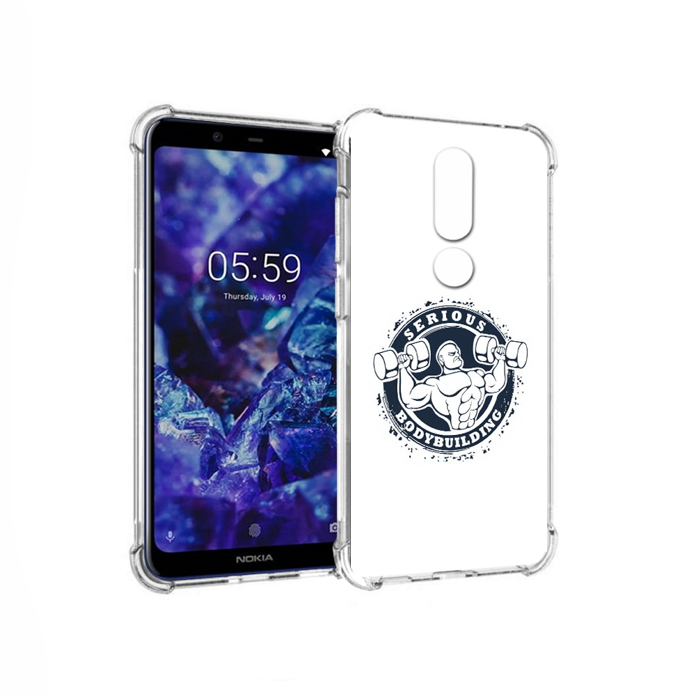 Чехол MyPads Tocco для Nokia 5.1 Plus бодибилдинг воля к победе (PT119548.120.231), Прозрачный, Tocco
Чехол MyPads Tocco для Nokia 5.1 Plus бодибилдинг воля к победе (PT119548.120.231), Прозрачный, Tocco
