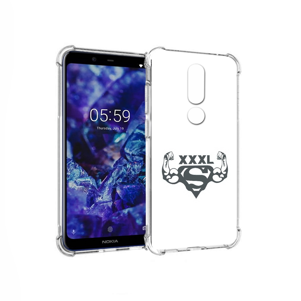 Чехол MyPads Tocco для Nokia 5.1 Plus бодибилдинг супермен (PT119548.120.237), Прозрачный, Tocco
Чехол MyPads Tocco для Nokia 5.1 Plus бодибилдинг супермен (PT119548.120.237), Прозрачный, Tocco