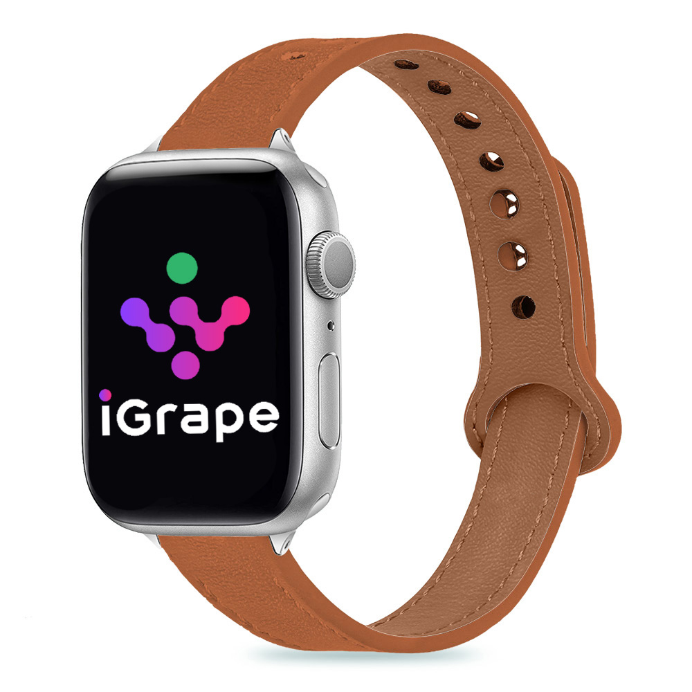 Кожаный ремешок pinandtuck для Apple Watch 38/40/41 мм, iGrape (Коричневый), kozhapintuckwatch38
Кожаный ремешок pinandtuck для Apple Watch 38/40/41 мм, iGrape (Коричневый), kozhapintuckwatch38