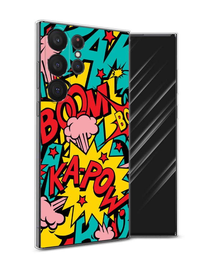 Чехол Awog на Samsung Galaxy S23 Ultra 5G "Постер pop art", Голубой;желтый;красный, 2107550-9
Чехол Awog на Samsung Galaxy S23 Ultra 5G "Постер pop art", Голубой;желтый;красный, 2107550-9