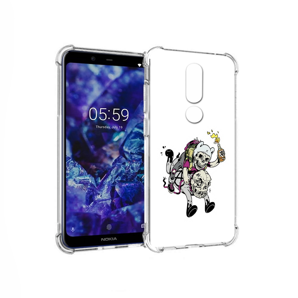 Чехол MyPads Tocco для Nokia 5.1 Plus время приключений скелеты (PT119548.120.277), Прозрачный, Tocco
Чехол MyPads Tocco для Nokia 5.1 Plus время приключений скелеты (PT119548.120.277), Прозрачный, Tocco