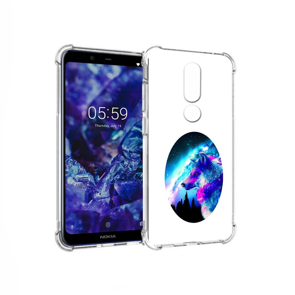 Чехол MyPads Tocco для Nokia 5.1 Plus голубой волк (PT119548.120.293), Прозрачный, Tocco
Чехол MyPads Tocco для Nokia 5.1 Plus голубой волк (PT119548.120.293), Прозрачный, Tocco