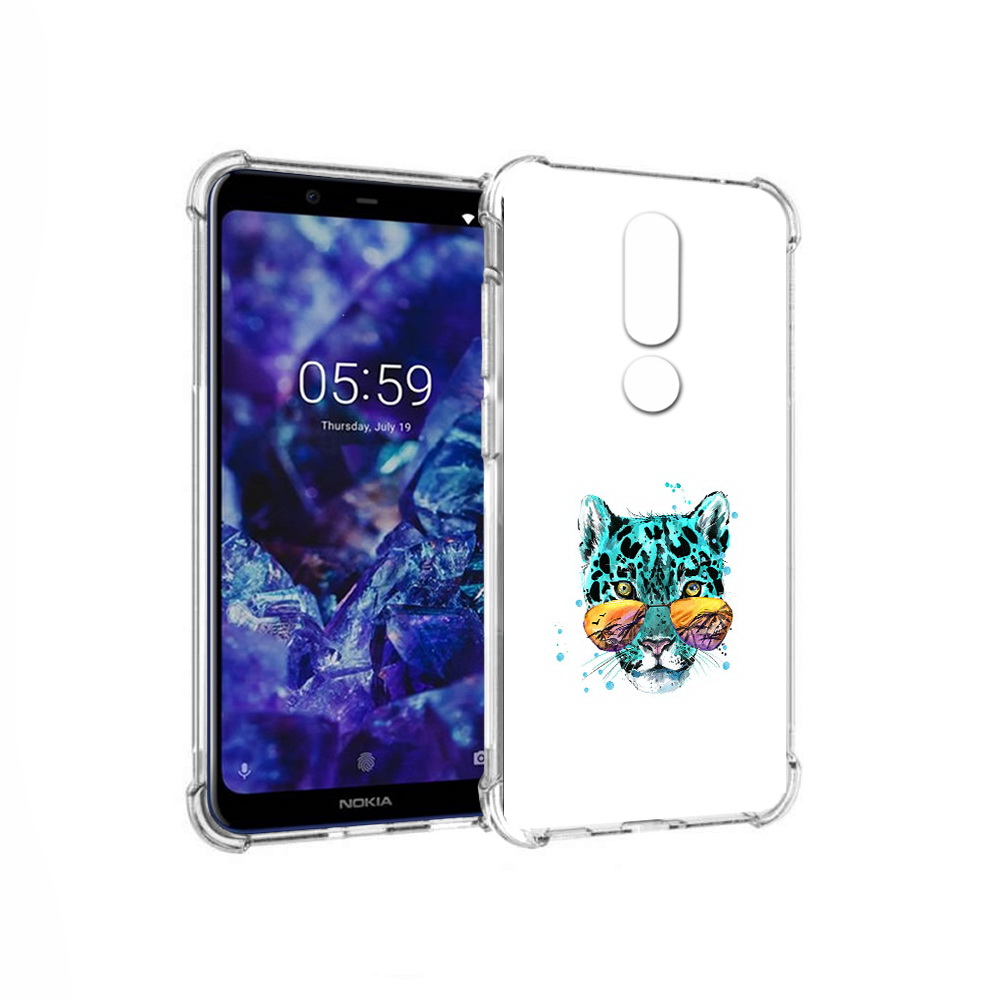 Чехол MyPads Tocco для Nokia 5.1 Plus голубой лео (PT119548.120.294), Прозрачный, Tocco
Чехол MyPads Tocco для Nokia 5.1 Plus голубой лео (PT119548.120.294), Прозрачный, Tocco