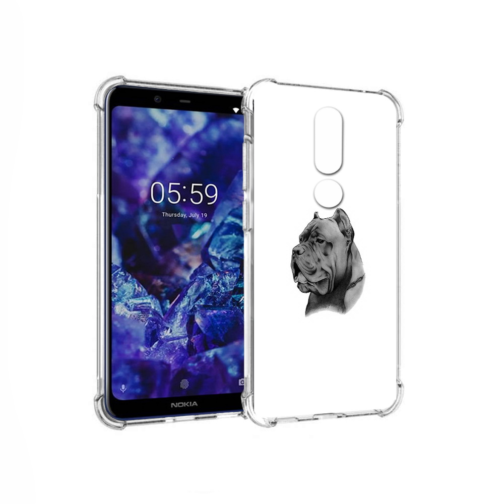Чехол MyPads Tocco для Nokia 5.1 Plus грозный бульдог (PT119548.120.300), Прозрачный, Tocco
Чехол MyPads Tocco для Nokia 5.1 Plus грозный бульдог (PT119548.120.300), Прозрачный, Tocco
