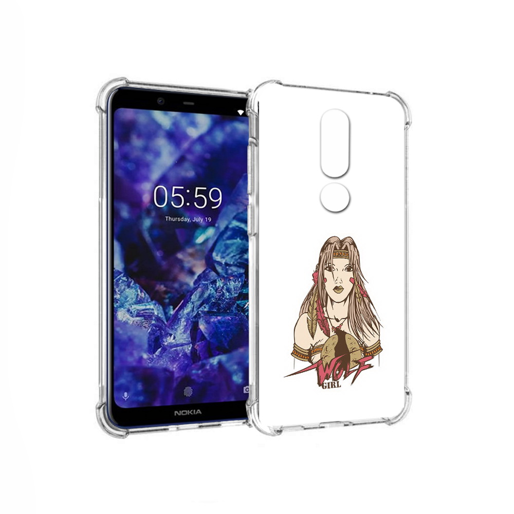 Чехол MyPads Tocco для Nokia 5.1 Plus девушка волк (PT119548.120.306), Прозрачный, Tocco
Чехол MyPads Tocco для Nokia 5.1 Plus девушка волк (PT119548.120.306), Прозрачный, Tocco