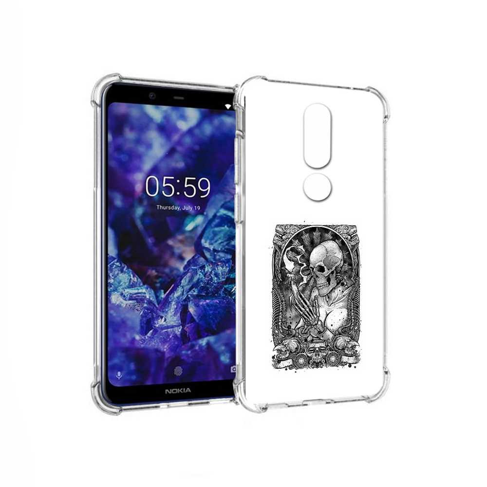 Чехол MyPads Tocco для Nokia 5.1 Plus девушка скелет (PT119548.120.316), Прозрачный, Tocco
Чехол MyPads Tocco для Nokia 5.1 Plus девушка скелет (PT119548.120.316), Прозрачный, Tocco