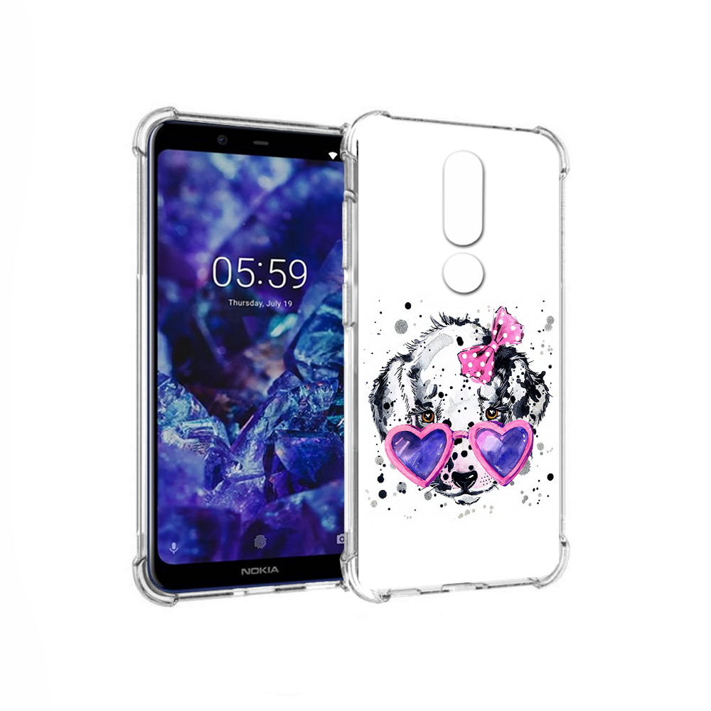 Чехол MyPads Tocco для Nokia 5.1 Plus долматинец в очках (PT119548.120.337), Прозрачный, Tocco
Чехол MyPads Tocco для Nokia 5.1 Plus долматинец в очках (PT119548.120.337), Прозрачный, Tocco