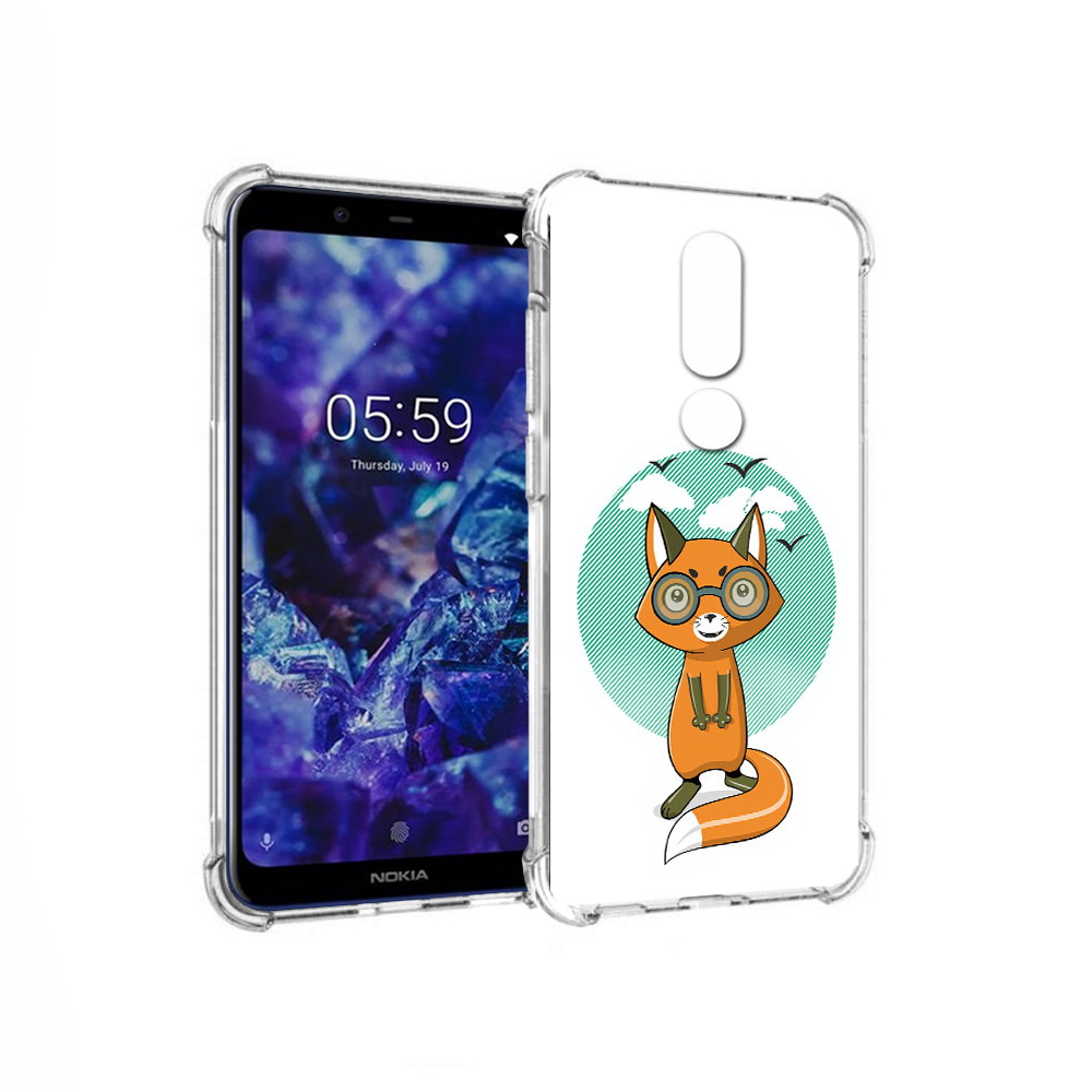 Чехол MyPads Tocco для Nokia 5.1 Plus задумчивая лиса (PT119548.120.348), Прозрачный, Tocco
Чехол MyPads Tocco для Nokia 5.1 Plus задумчивая лиса (PT119548.120.348), Прозрачный, Tocco