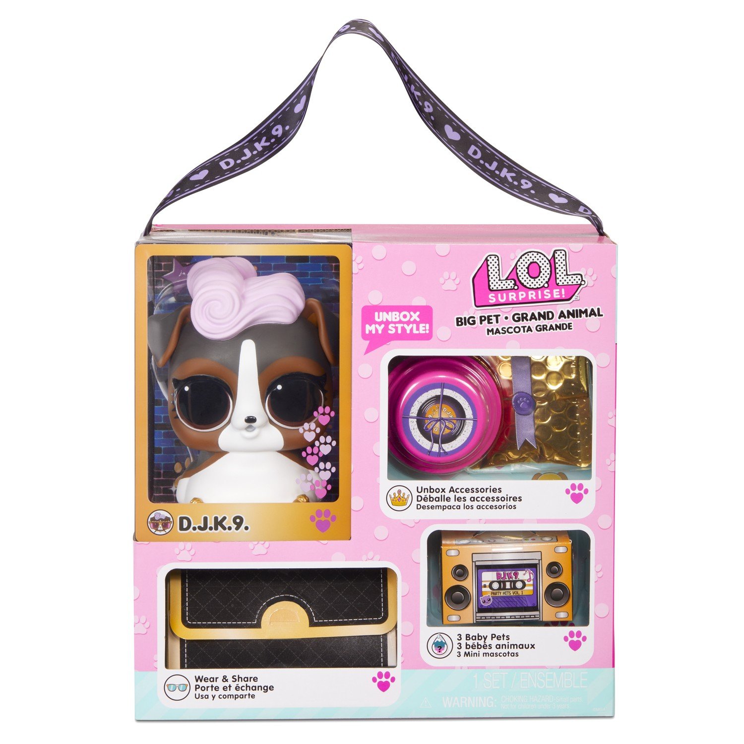 Кукла L.O.L. Surprise Big Pet D.J.K.9 - Большой питомец Щенок 577706, L.O.L. Surprise! Big Pet D.J.K.9
Кукла L.O.L. Surprise Big Pet D.J.K.9 - Большой питомец Щенок 577706, L.O.L. Surprise! Big Pet D.J.K.9
