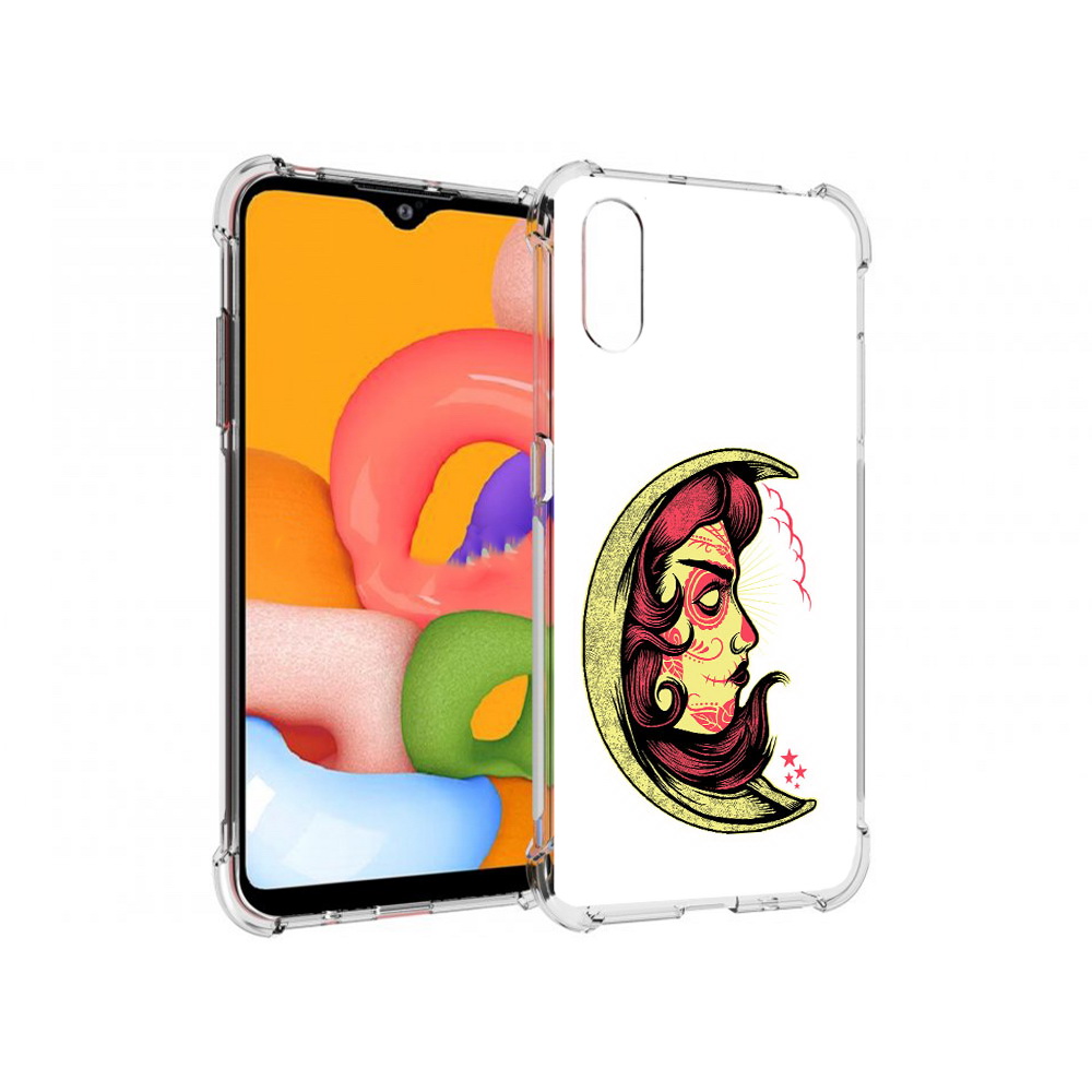 Чехол MyPads Tocco для Samsung Galaxy A01 желтый полумесяц с лицом девушки, Прозрачный, Tocco
Чехол MyPads Tocco для Samsung Galaxy A01 желтый полумесяц с лицом девушки, Прозрачный, Tocco