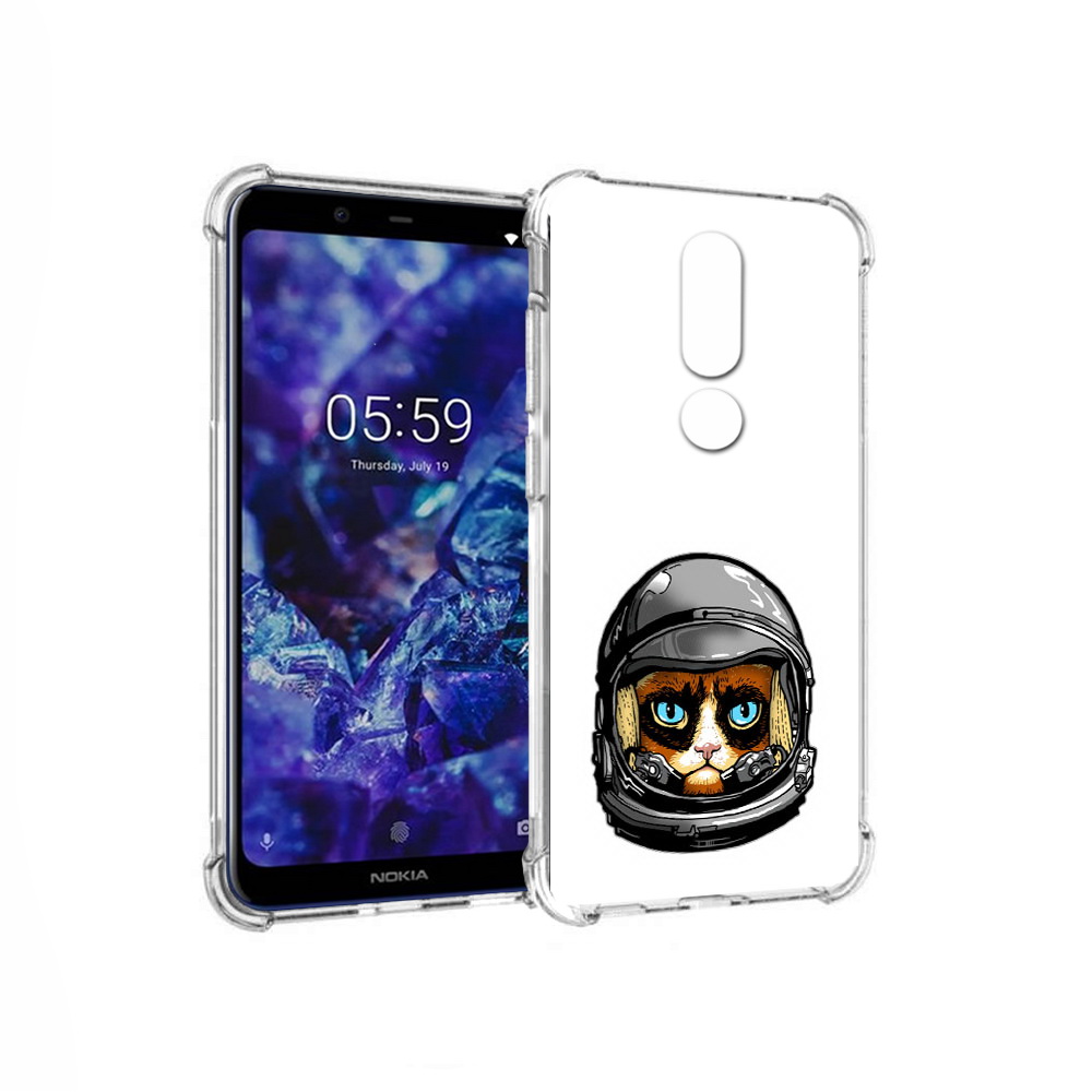 Чехол MyPads Tocco для Nokia 5.1 Plus кот космонавт (PT119548.120.400), Прозрачный, Tocco
Чехол MyPads Tocco для Nokia 5.1 Plus кот космонавт (PT119548.120.400), Прозрачный, Tocco