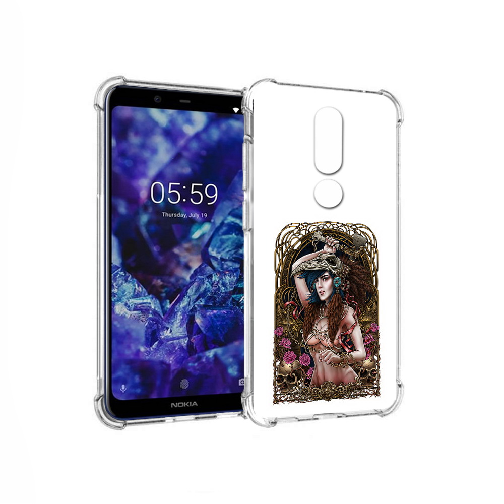Чехол MyPads Tocco для Nokia 5.1 Plus красивая девушка рисунок (PT119548.120.407), Прозрачный, Tocco
Чехол MyPads Tocco для Nokia 5.1 Plus красивая девушка рисунок (PT119548.120.407), Прозрачный, Tocco