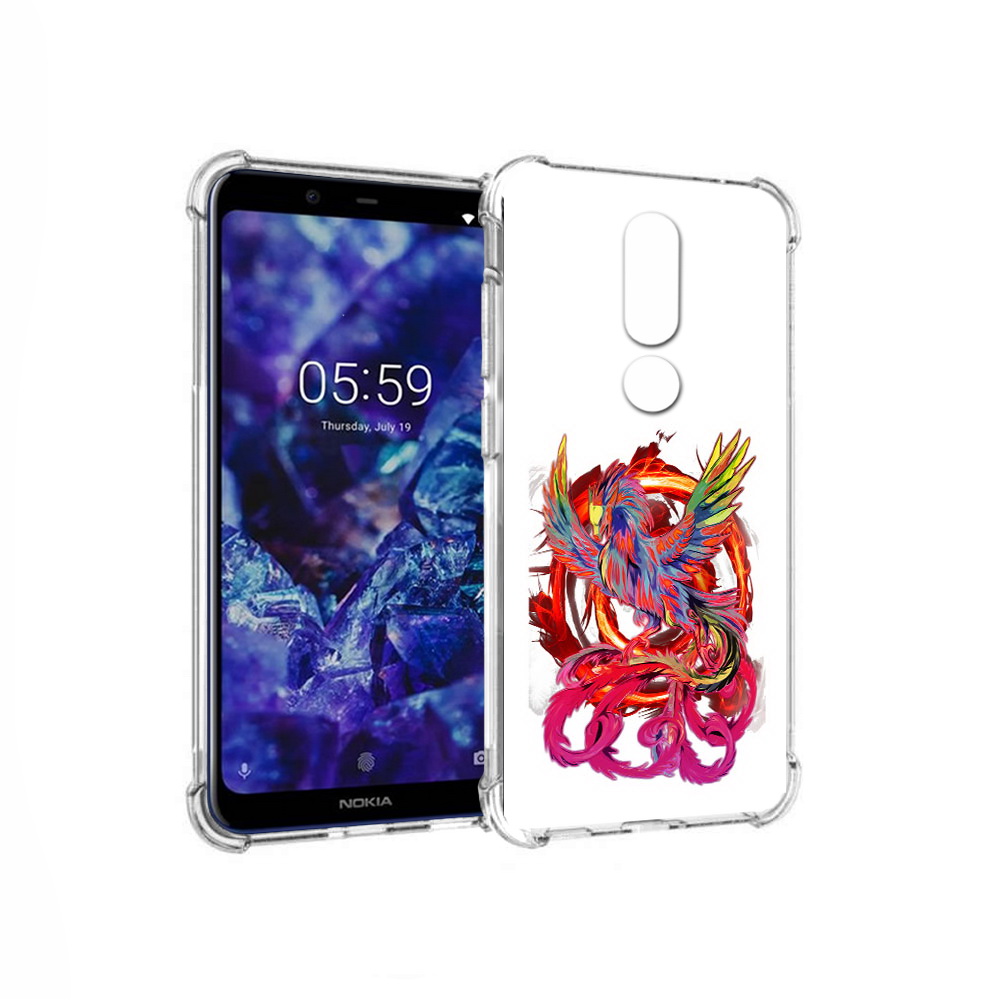 Чехол MyPads Tocco для Nokia 5.1 Plus красочный феникс (PT119548.120.414), Прозрачный, Tocco
Чехол MyPads Tocco для Nokia 5.1 Plus красочный феникс (PT119548.120.414), Прозрачный, Tocco