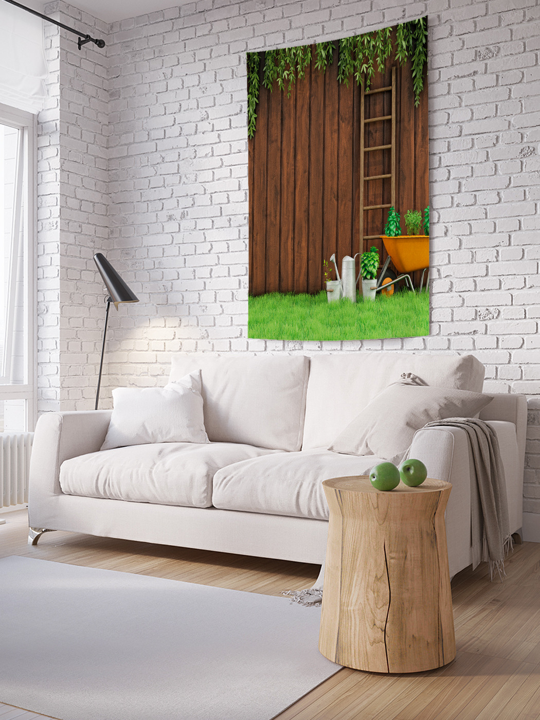 Вертикальное фотопанно на стену JoyArty Садовый забор 150x200 см, Садовый забор
Вертикальное фотопанно на стену JoyArty Садовый забор 150x200 см, Садовый забор