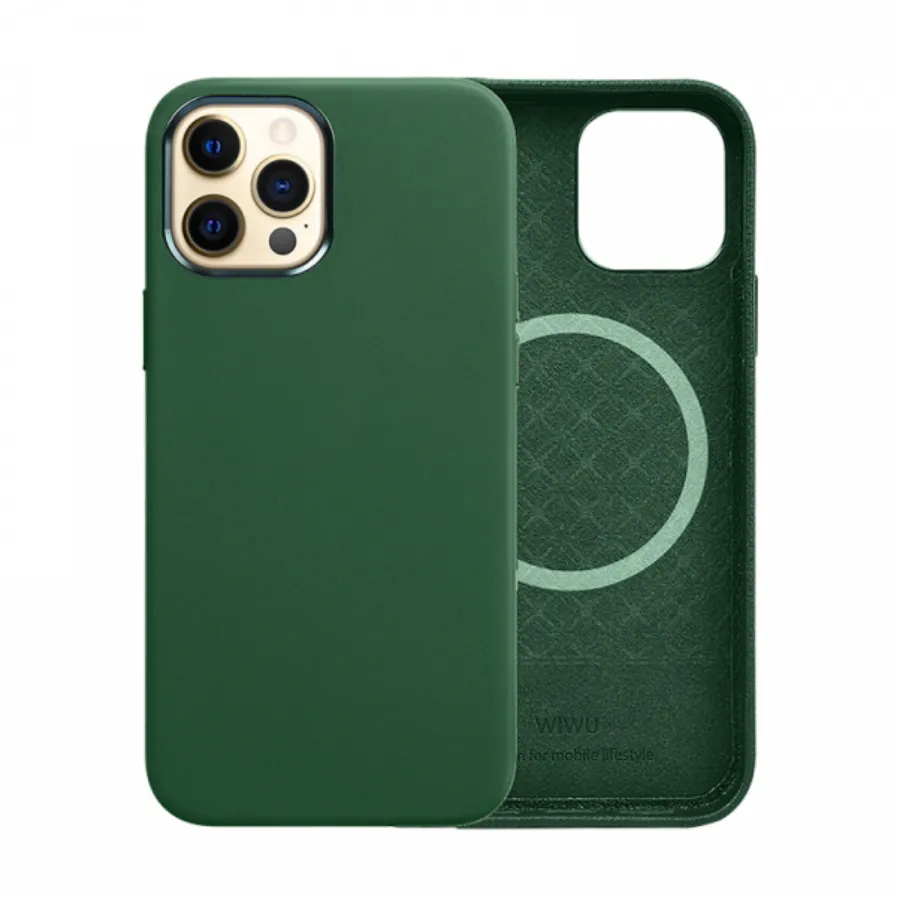 Чехол WiWU Magnetic Leather Case для iPhone 13 Pro 6.1inch Dark Green, Зеленый, Magnetic Leather Case
Чехол WiWU Magnetic Leather Case для iPhone 13 Pro 6.1inch Dark Green, Зеленый, Magnetic Leather Case