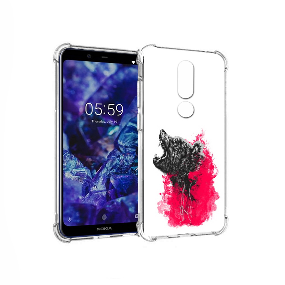 Чехол MyPads Tocco для Nokia 5.1 Plus медведь в дымке (PT119548.120.463), Прозрачный, Tocco
Чехол MyPads Tocco для Nokia 5.1 Plus медведь в дымке (PT119548.120.463), Прозрачный, Tocco