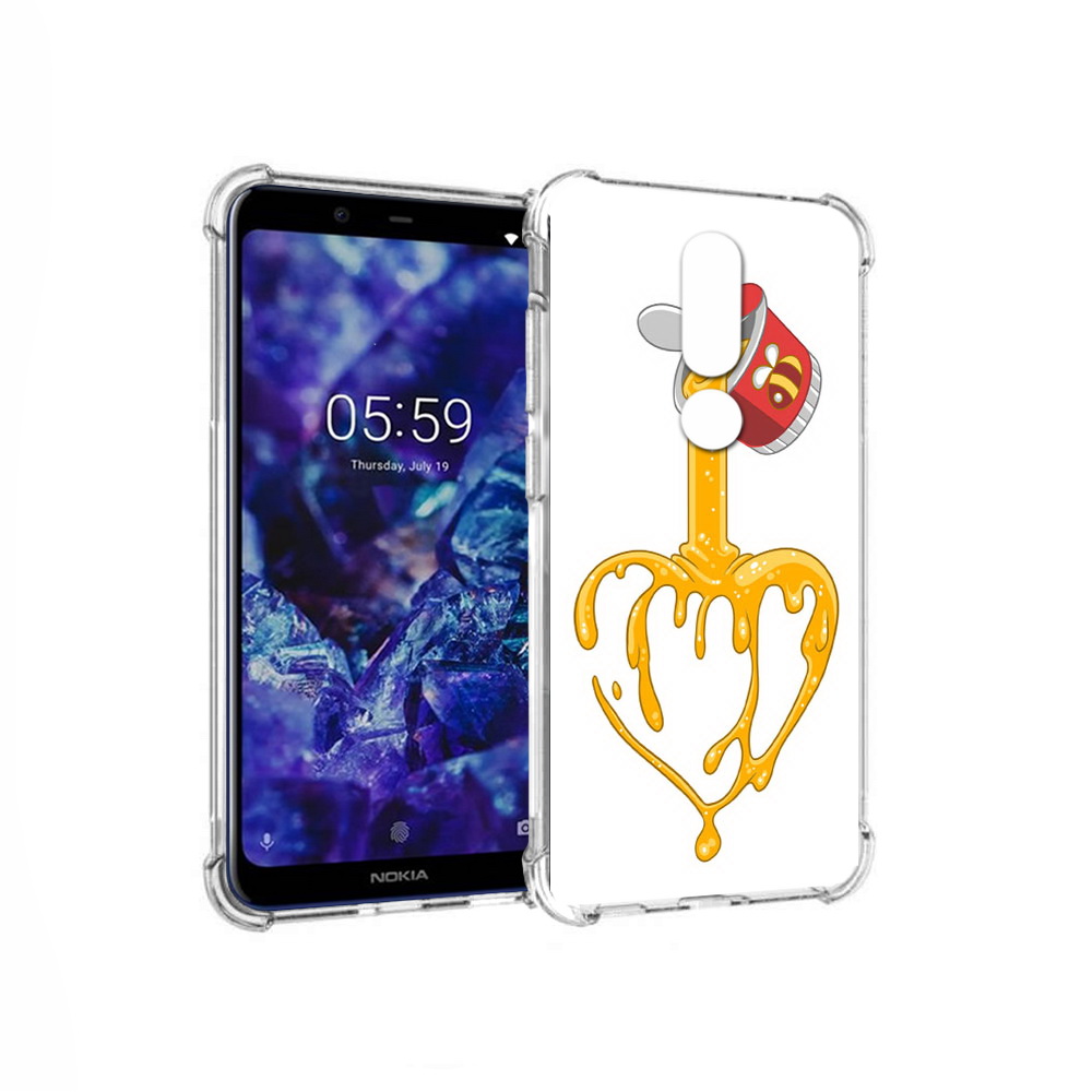 Чехол MyPads Tocco для Nokia 5.1 Plus медовое сердце (PT119548.120.471), Прозрачный, Tocco
Чехол MyPads Tocco для Nokia 5.1 Plus медовое сердце (PT119548.120.471), Прозрачный, Tocco