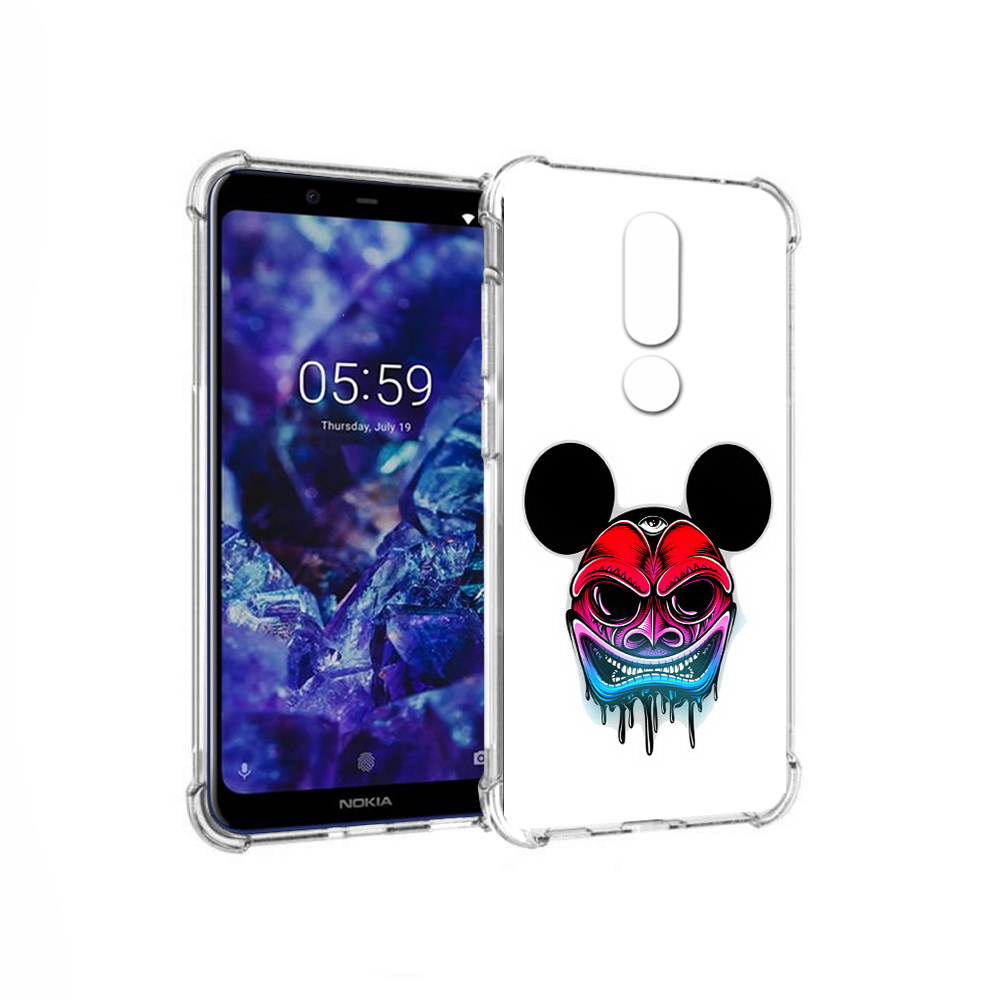Чехол MyPads Tocco для Nokia 5.1 Plus микки в маске (PT119548.120.473), Прозрачный, Tocco
Чехол MyPads Tocco для Nokia 5.1 Plus микки в маске (PT119548.120.473), Прозрачный, Tocco