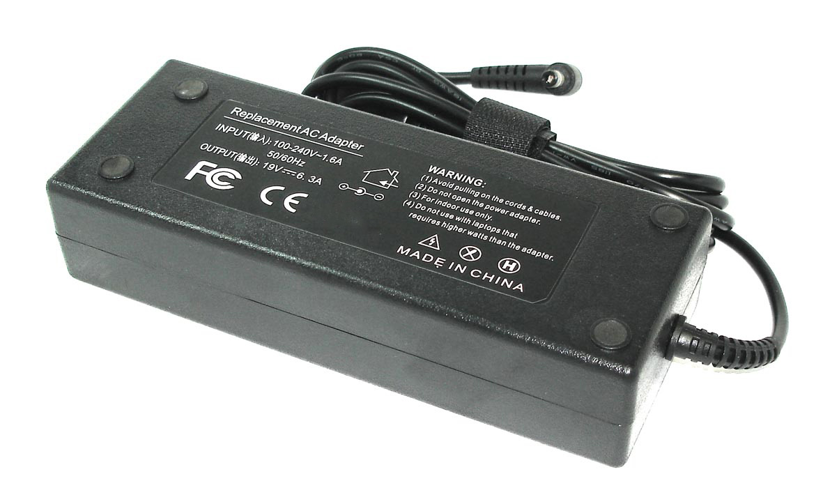 Блок питания (сетевой адаптер) для ноутбуков Delta 19V 6.32A 5.5x2.5 REPLACEMENT, Черный
Блок питания (сетевой адаптер) для ноутбуков Delta 19V 6.32A 5.5x2.5 REPLACEMENT, Черный