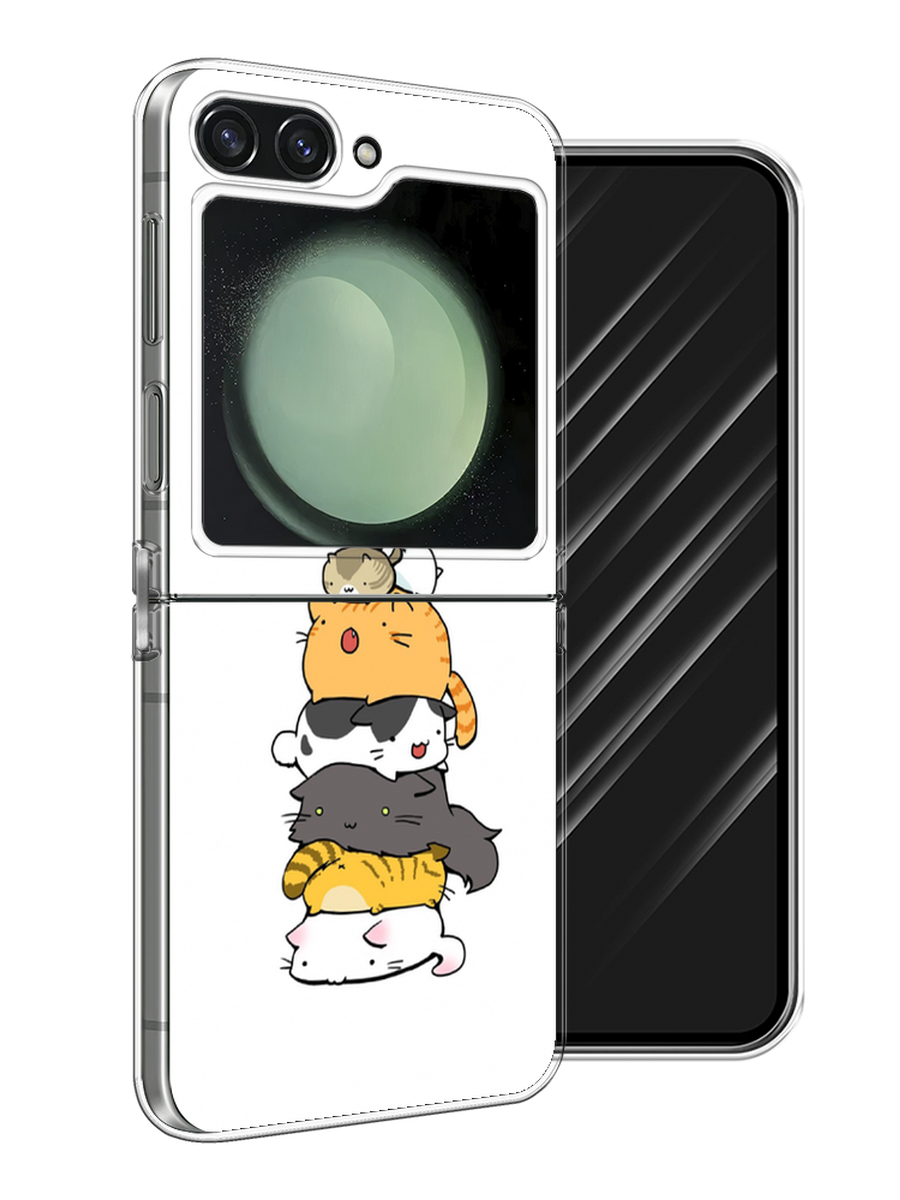 Чехол Awog на Samsung Galaxy Z Flip 6 "Бутерброд из котиков", Коричневый;белый;серый, 2109750-1
Чехол Awog на Samsung Galaxy Z Flip 6 "Бутерброд из котиков", Коричневый;белый;серый, 2109750-1