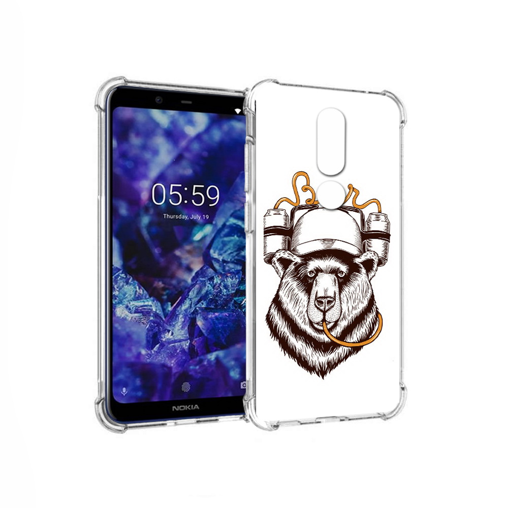 Чехол MyPads Tocco для Nokia 5.1 Plus пивной медведь (PT119548.120.538), Прозрачный, Tocco
Чехол MyPads Tocco для Nokia 5.1 Plus пивной медведь (PT119548.120.538), Прозрачный, Tocco