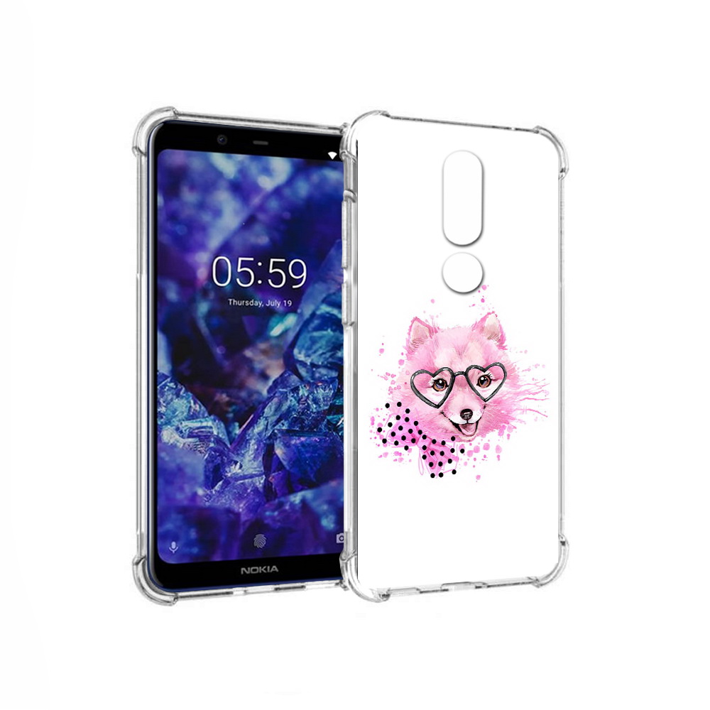 Чехол MyPads Tocco для Nokia 5.1 Plus розовый волченок (PT119548.120.585), Прозрачный, Tocco
Чехол MyPads Tocco для Nokia 5.1 Plus розовый волченок (PT119548.120.585), Прозрачный, Tocco