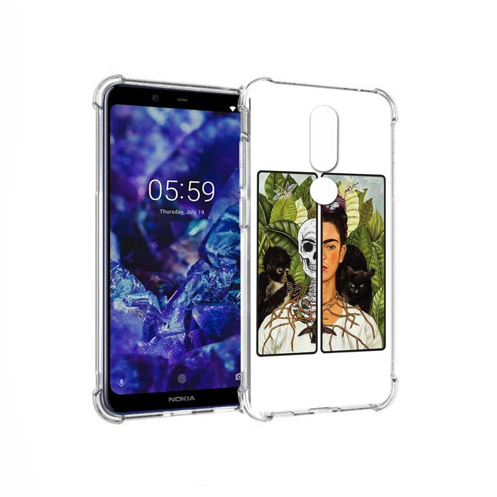 Чехол MyPads Tocco для Nokia 5.1 Plus сдвоенная картинка девушка скелет (PT119548.120.595), Прозрачный, Tocco
Чехол MyPads Tocco для Nokia 5.1 Plus сдвоенная картинка девушка скелет (PT119548.120.595), Прозрачный, Tocco