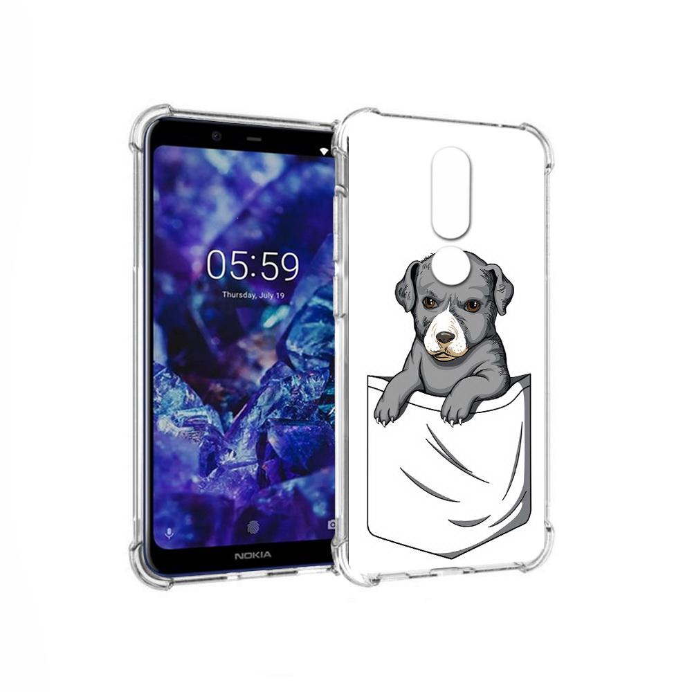 Чехол MyPads Tocco для Nokia 5.1 Plus собачка в кармане (PT119548.120.611), Прозрачный, Tocco
Чехол MyPads Tocco для Nokia 5.1 Plus собачка в кармане (PT119548.120.611), Прозрачный, Tocco