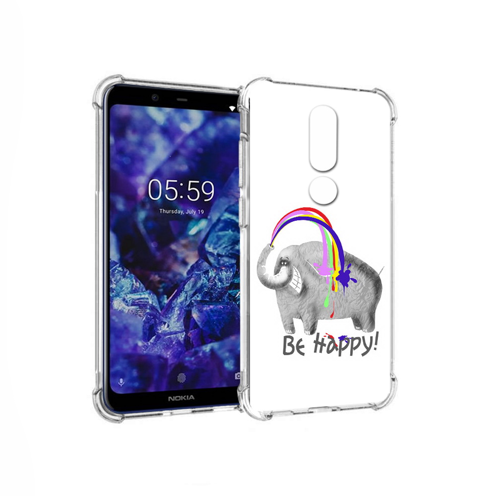 Чехол MyPads Tocco для Nokia 5.1 Plus счастливый слон (PT119548.120.632), Прозрачный, Tocco
Чехол MyPads Tocco для Nokia 5.1 Plus счастливый слон (PT119548.120.632), Прозрачный, Tocco