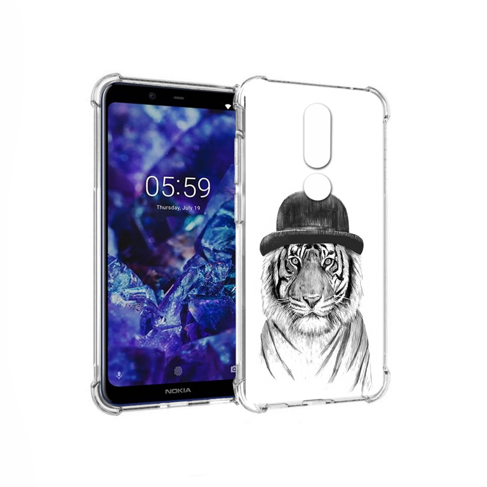 Чехол MyPads Tocco для Nokia 5.1 Plus тигр британец (PT119548.120.641), Прозрачный, Tocco
Чехол MyPads Tocco для Nokia 5.1 Plus тигр британец (PT119548.120.641), Прозрачный, Tocco