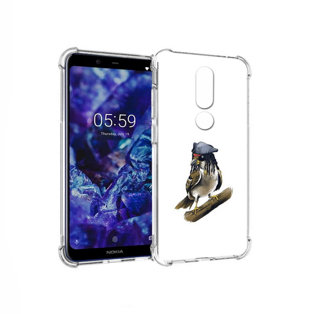 Чехол MyPads Tocco для Nokia 5.1 Plus Джек воробей (PT119548.120.65), Прозрачный, Tocco
Чехол MyPads Tocco для Nokia 5.1 Plus Джек воробей (PT119548.120.65), Прозрачный, Tocco